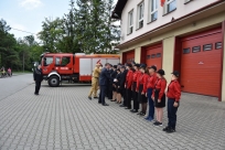 Wizytacja Ministra Michała Wójcika w OSP Goleszów